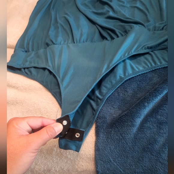 NWOT White Birch 2X Cross Over Body Suit - Picture 6 of 7